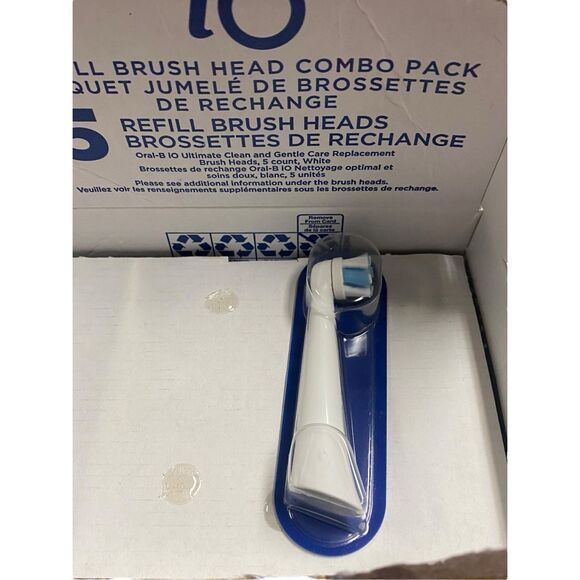 Oral-B iO Refill Brush Head Combo Pack (5 Count) New Open Box - Picture 2 of 2